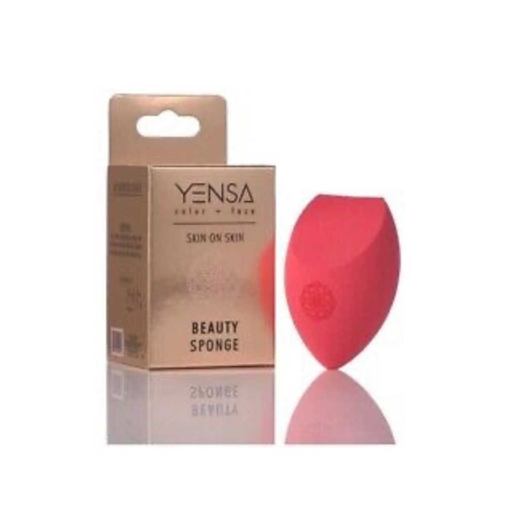 Yensa Skin on Skin Beauty Sponge, Red